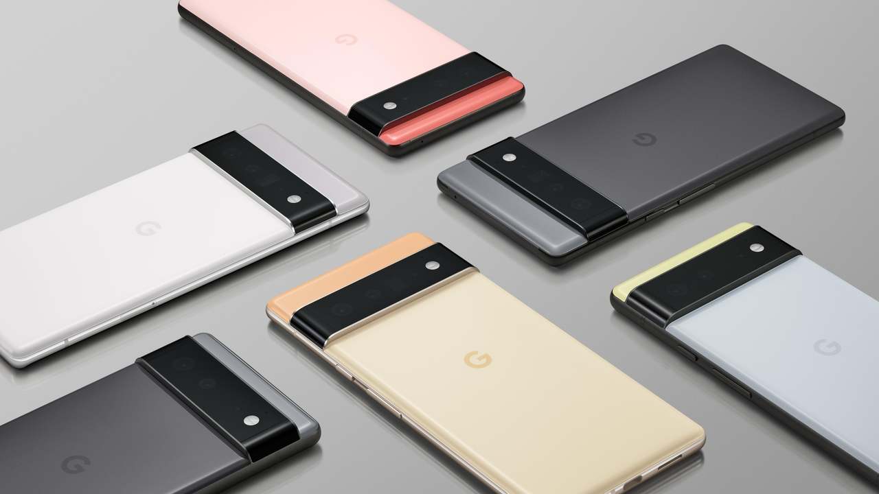 Pixel6のラインナップ