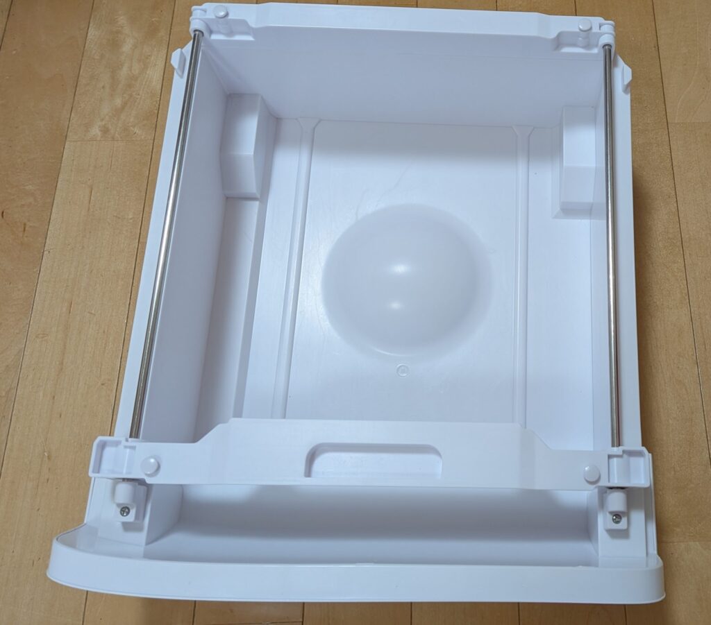 空っぽのダストボックス